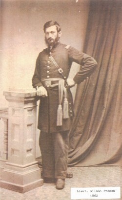 Wilson French as a Lieutenant - Co. G